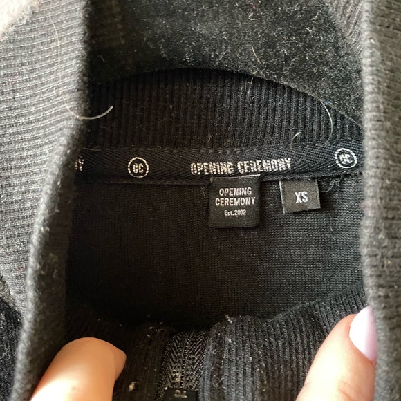 Opening Ceremony Velour Track Zipup - Picture 4 of 6